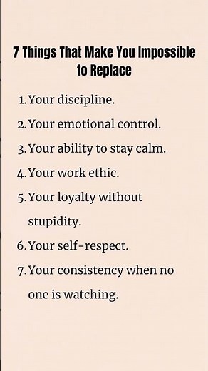 7 Things That Make You Impossible to Replace