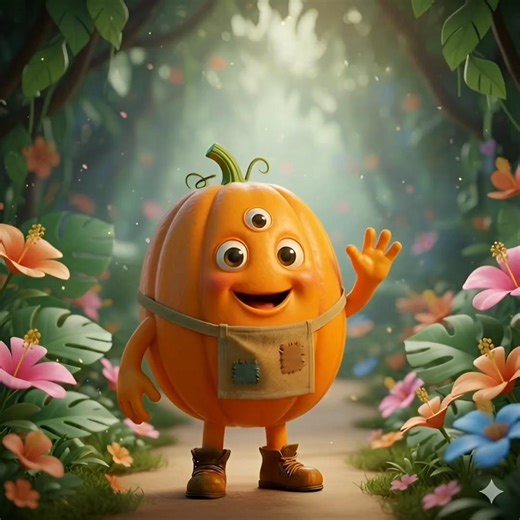 Meet the Cutest Veggie Gang! 🥗✨ #Shorts #VeggieTales #3danimation #cartoon
