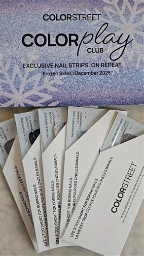 Color Street Subscription Unboxing | December 2025