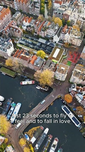 Amsterdam from above... 🏘️ “Houses of Amsterdam, Netherlands”