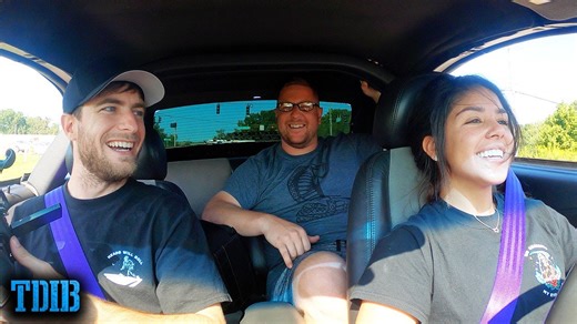 My Girlfriend Drives 500HP for the First Time Ever