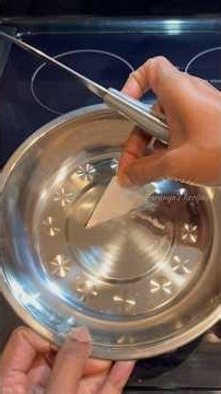 How to Easily Remove Stickers / Kitchen Tips: How to remove stickers from steel and glass #kitche...
