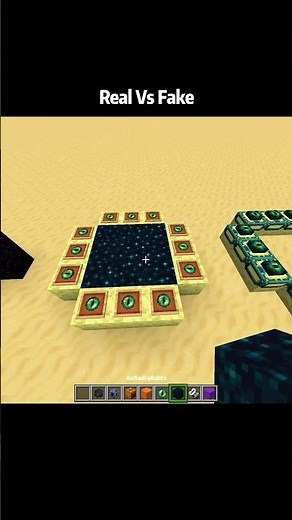 Minecraft real vs fake moments