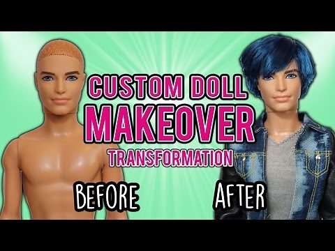 Barbie Custom Doll Makeover Transformation (#3: Ken)