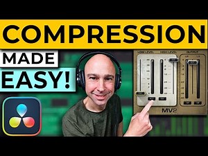 EASY Audio Compression 🔊 in DaVinci Resolve 18 | Waves MV2 🎛