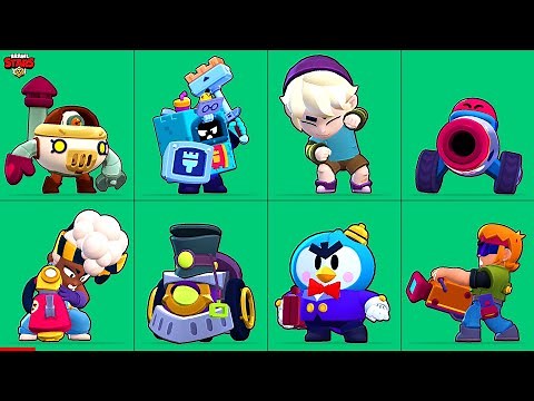 Brawl Stars: All 71 Brawlers Winning Poses and Animations (NEW 2023)! 🔥