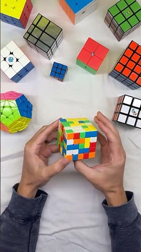 Solving a 5x5 Rubik's Cube Timelapse #rubikscube #5x5