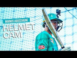 Marnus Labuschagne Batting | HELMET CAM