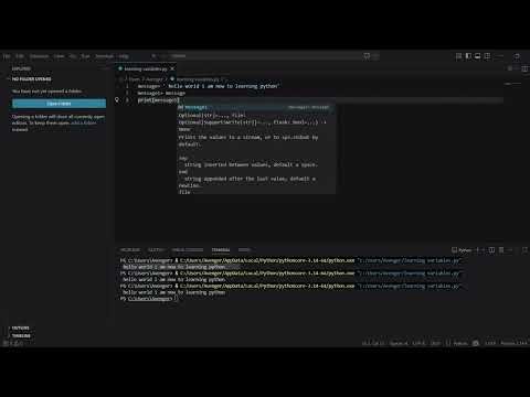 Day 2: How i understand Variables and Variable Naming Rules in Python | learningpython