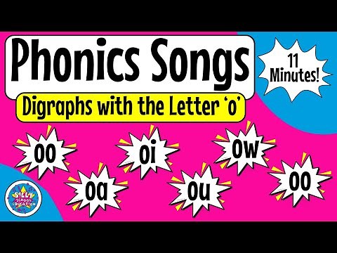 Phonics Songs for Kids | Digraphs: OO, OA, OI, OU, OW | Learn to Read Compilation