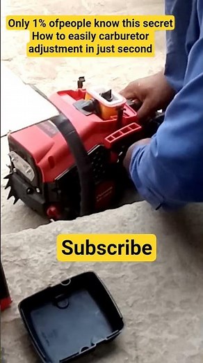 Chainsaw Not Running Perfectly? 😱 Try This Carburetor Adjustment!