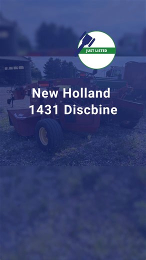 New Holland 1431 Discbine Product https://quickbids.biz/product/new-holland-1431-discbine/ | Consign.Bid | Facebook