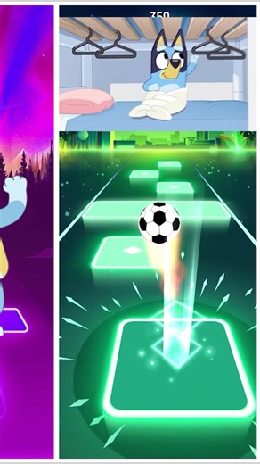 BLUEY BINGO-MINISODES FRIENDS, BLEUY MEGIC, BLUET FUNNY MOMeNTS ★★TILES HOP