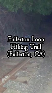 I was sent this creepy story about the Fullerton Loop - MTB & Hiking Trail:There’s an abandoned railroad just below the hiking trail, and I’d heard there was a cross down there marking the spot where someone passed away. One night, my friends and I decided to check it out, and we actually found the cross. I even took a photo that night because we came across a random black trash bag right in the middle of the tracks. My friends were really curious about what was inside, but I kept insisting it w