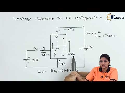 Leakage Current in CE - Bipolar Junction Transistor - Basic Electronics