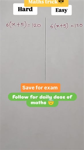 Maths fever on Instagram: "Solve for X 😇.... Linear Equation... #maths #math #linearequations #viral #trending"