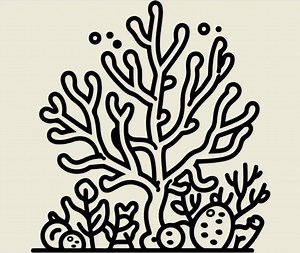 Coral Reef SVG Bundle, Coral Reef Dxf, Coral Reef Png, Coral Reef Vector, Coral Reef Outline, Coral Reef Clipart, Ocean Svg - Etsy