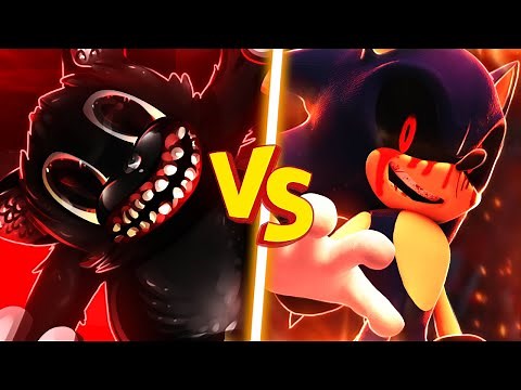 Sonic.EXE VS. Cartoon Cat | Batalha de Mestres