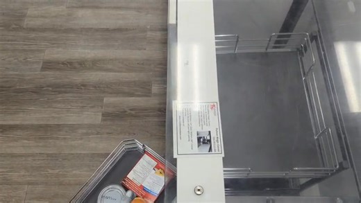 Beautiful Renovations on Instagram: "A space-maximizing magic corner that transforms deep, hard-to-reach cabinet space into smooth, effortless access. #kitchenrenovationcalgary #kitchenremodelcalgary"