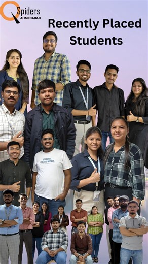 QSpiders Ahmedabad on Instagram: "“Talent got placed. Hustle got rewarded.” “This is what consistency looks like 💪” “They believed. They prepared. They got placed.” “Turning potential into placements.” #qspiders#qspidersahmedabad#recentlyplaced#placementsuccess #successstories #dreamstoreality"