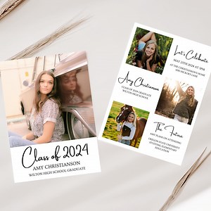 Grad Party Invitation 2024, Invite Your Family and Friends to Your Graduates Celebration With This Editable Template - Etsy