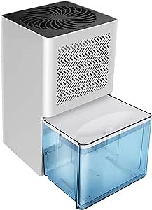 Dehumidifiers, 35 oz Dehumidifier for Home, 280 sq. ft Small Dehumidifiers for Basement, Bedroom, Bathroom, Indoor, Closet, RV, Quiet with Auto Shut Off