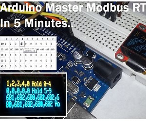 Modbus RTU Master  With Arduino in 5 Minutes  Part 1