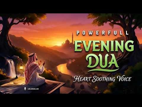 Beautiful Evening Dua & Adhkar (أذكار المساء) | Spiritual Healing & Peaceful Night