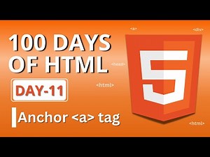 Why Your HTML Links Keep Breaking | The Anchor Tag Rule Nobody Explains | 100 Days of HTML