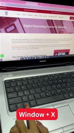 How to Open Quick Links Menu Using Windows + X Shortcut Key