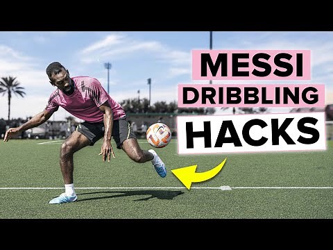 Learn easy dribbling hacks that Messi uses all the time