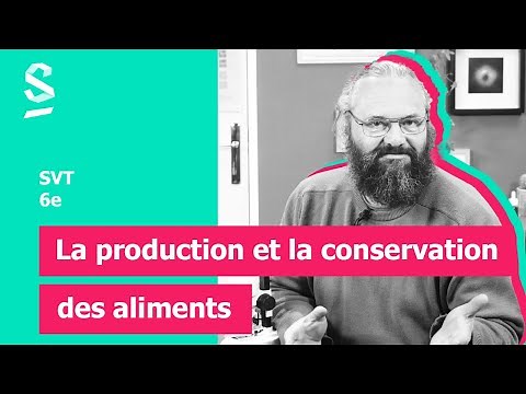 La production et la conservation des aliments - SVT - 6e
