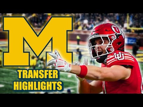 JJ Buchanan Utah Highlights | Michigan Transfer Tight End / WR