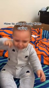 1.1M views · 9.8K reactions | Stop a baby from crying  #funny #cryingbaby #hilarious #trynottolaugh #fypシ | FunniesLaughs | Facebook