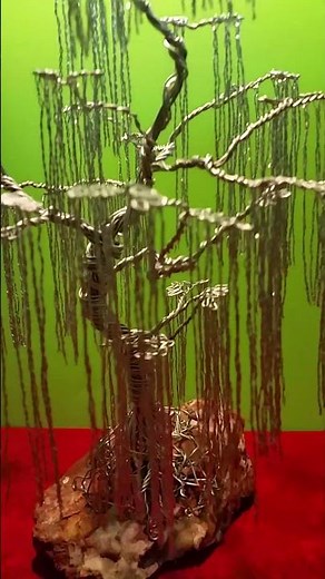 Wire Willow Tree - Mr Ed Wire Sculpture