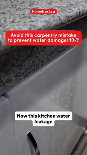 Hometrust.sg on Instagram: "Avoid this by simply making sure your countertop extends out an additional 3cm! 😎 Renovating soon? Find the best Interior Designers and over 6k real reviews and 45k recommendations from homeowners in Singapore on @hometrust.sg! ❤️ Link in bio ✨ #interiordesign #sghome #sgrenovation #bto #carpentry #hdb"