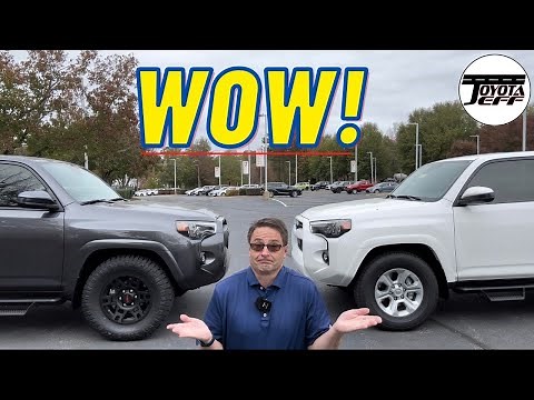 Compare: 2023 4Runner SR5 vs SR5 with XP Predator Package