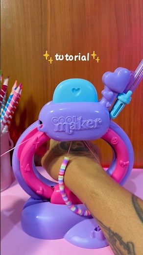 Tutorial da máquina de fazer pulseiras Cool Maker da Go Glam #brinquedo #diy