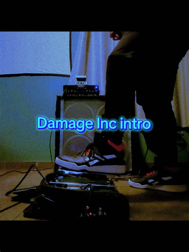 Damage Inc Intro by Metallica - Bass Cover Performance
