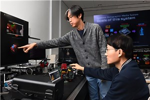 The world's first 3D holographic processor creates holograms in real time