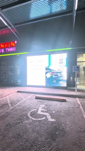 Storefront Wall LED Display by MIC | Light Up Your Brand from the Outside In