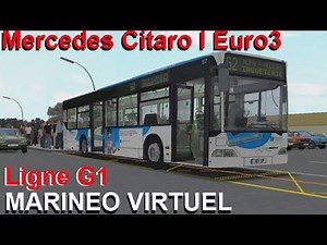 Omsi 2 ♦ Mercedes Citaro Euro3 ♦ Ligne G1 (G2 retour en 2015)