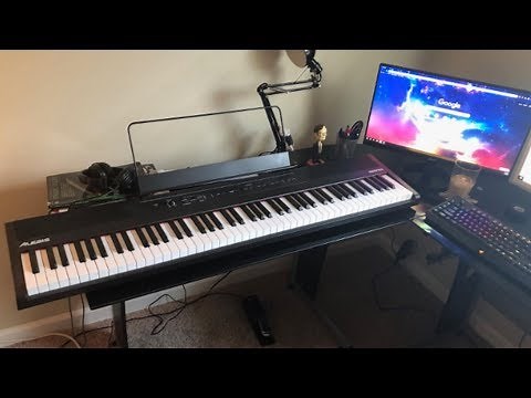 Alesis Recital 88-Key Digital Piano Unboxing & Play