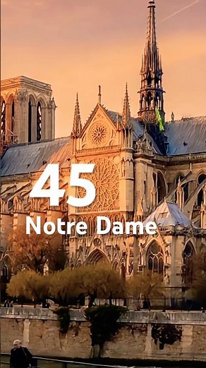 It's Back! The amazing Cathedral of Notre Dame #worldarchitecture #travel