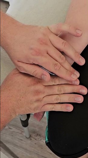 Handgelenk tapen bei Sehnenscheidenentzündung