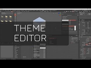 Blender Theme Editor