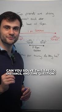 Can You Solve This Tricky Speed, Distance, and Time Word Problem?
