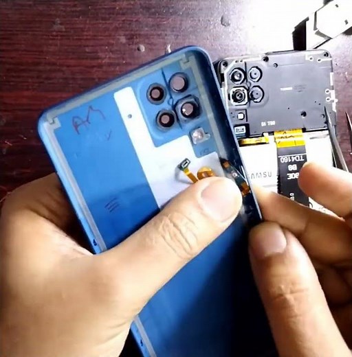 Samsung A12 power button replace