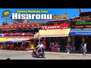 Hisaronu Turkey - 4K Walking Tour - June 2024