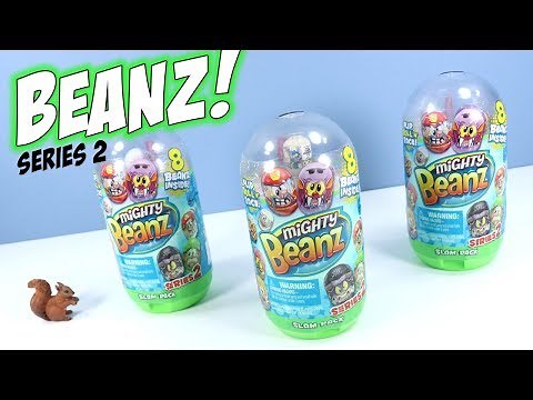 Mighty Beanz Series 2 Slam Packs Unboxing Review Moose Toys